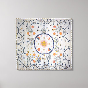 Impressão Em Tela Applique a edredão com Sun, lua, estrelas