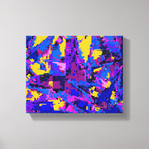 Impressão Em Tela Apresentação de cores