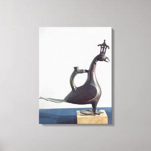 Impressão Em Tela Aquamanile sob a forma de um pavão