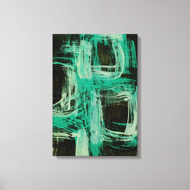 Impressão Em Tela Aquamarine Windows I (Frente)