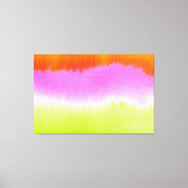 Impressão Em Tela Aquarela (Frente)