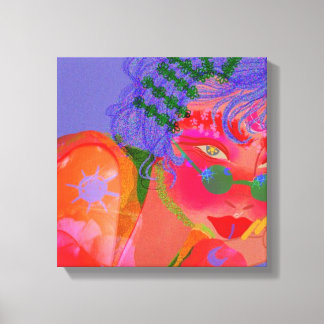 Impressão Em Tela Aquarela