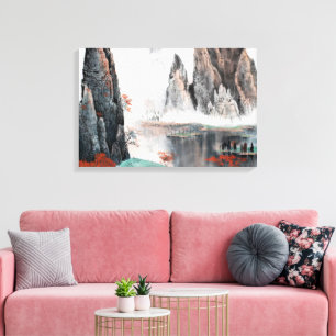 Impressão Em Tela Aquarela Crie seu próprio design personalizado