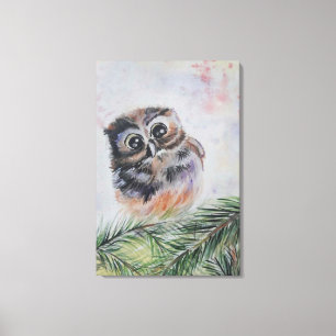 Impressão Em Tela Aquarela - Mamães...