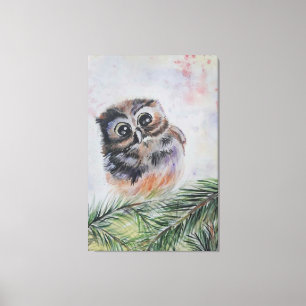 Impressão Em Tela Aquarela - Mamães...