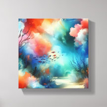 aquarela subaquática