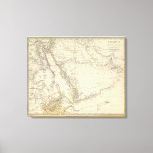 Impressão Em Tela Arábia, Egipto, Nubia, Abyssinia 2