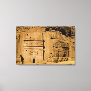 Impressão Em Tela Arábia Saudita, local de Madain Saleh, antiga 3
