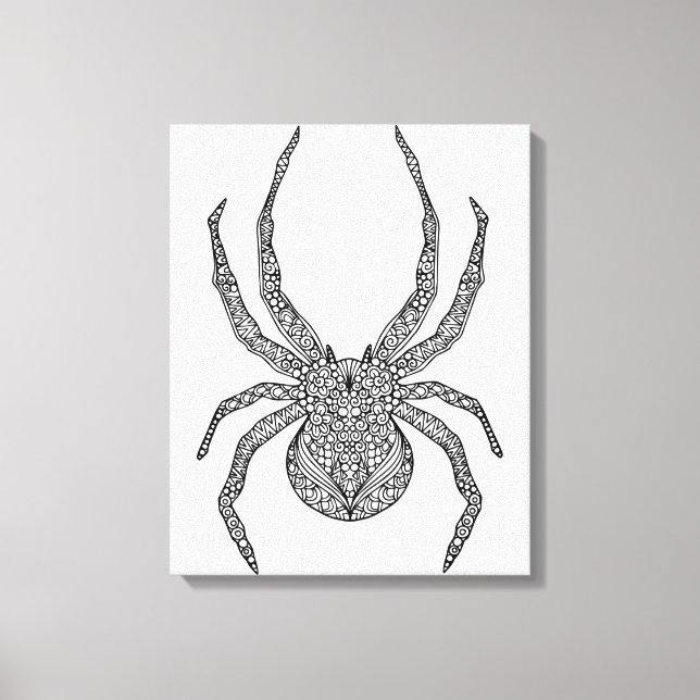 Impressão Em Tela Aranha 6 (Frente)