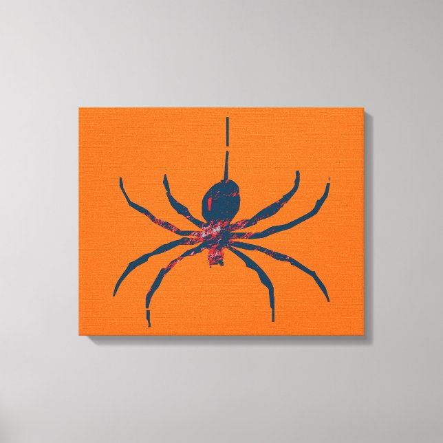 Impressão Em Tela Aranha pop Art (Frente)