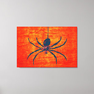 Impressão Em Tela Aranha pop Art
