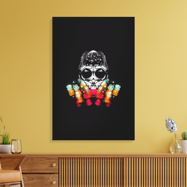 Impressão Em Tela Aranha-queda-branca com chapéu de Dewdrop (Insitu(Sala de estar))