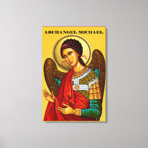 Impressão Em Tela Arcanjo Miguel