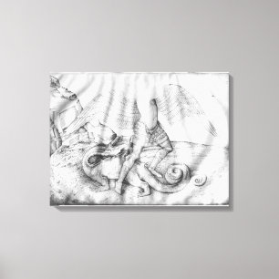 Impressão Em Tela Arcanjo St Michael, c.1450