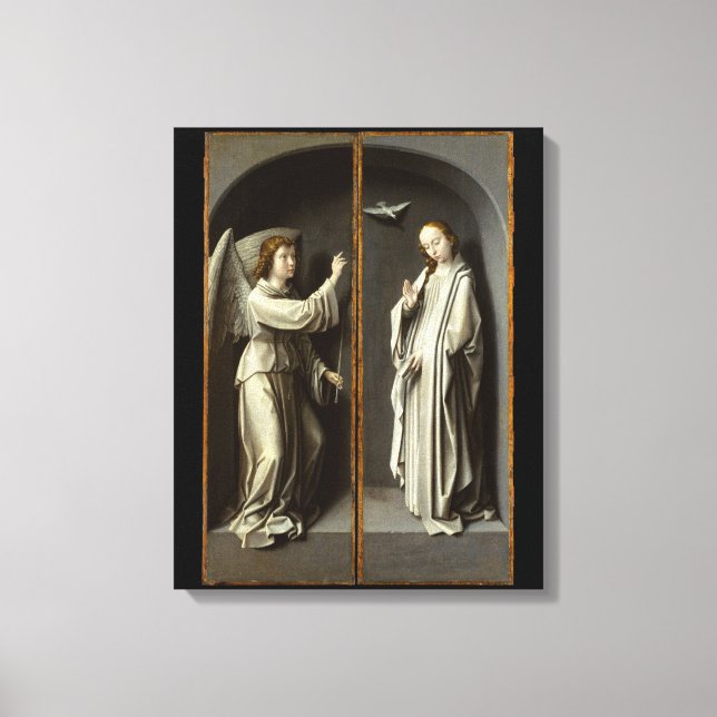 Impressão Em Tela Archangel Gabriel; O Anunciado Virgem (Frente)