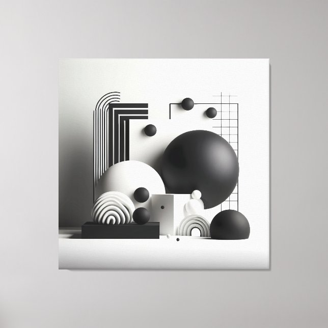 Impressão Em Tela Architectural Silence Ensemble (Frente)