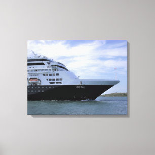 Impressão Em Tela Arco de navio de cruzeiro elegante