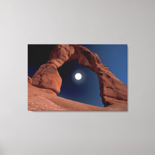 Impressão Em Tela Arco Delicado   Parque Nacional Arches Utah