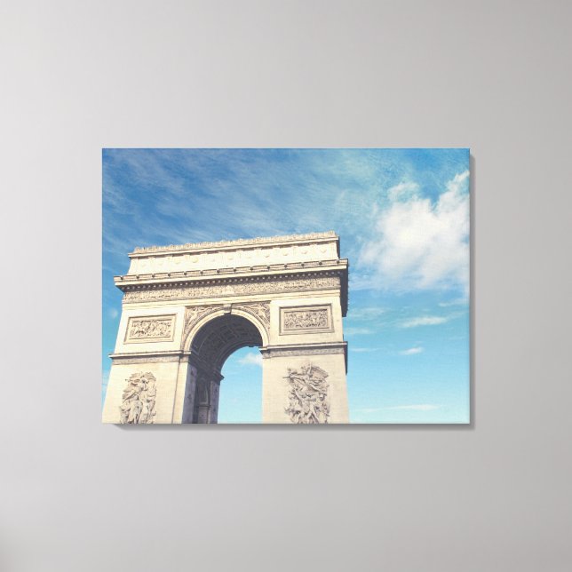 Impressão Em Tela Arco do Triunfo Paris (Frente)