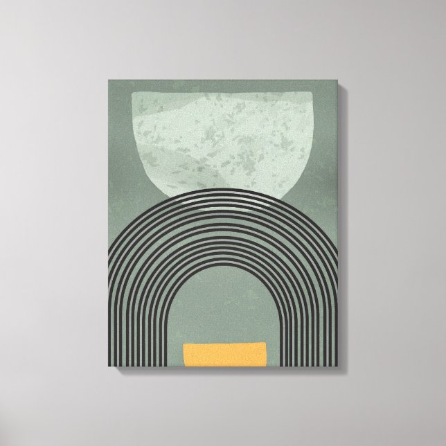 Impressão Em Tela Arco-íris (Frente)