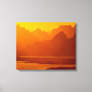 Impressão Em Tela Área Nacional de Recriação de Glen Canyon