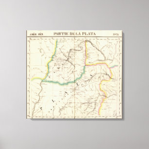 Impressão Em Tela Argentina Paraguai 31