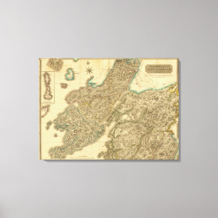 Impressão Em Tela Argyllshire norte