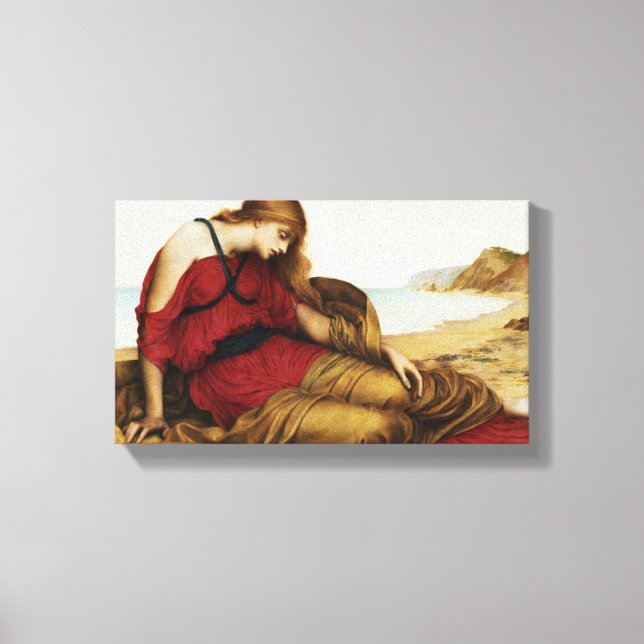 Impressão Em Tela Ariadne em Naxos (Mito Grego Clássico) (Frente)