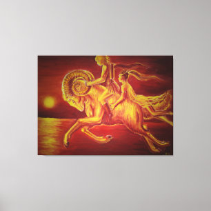 Impressão Em Tela Aries
