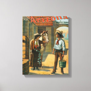 Impressão Em Tela Arizona de "o grande jogo" Cachese América