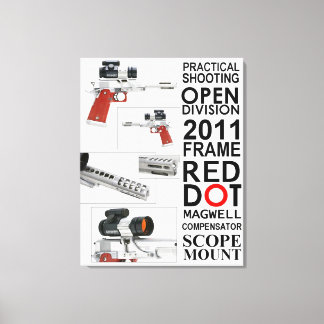 Impressão Em Tela Arma Aberta