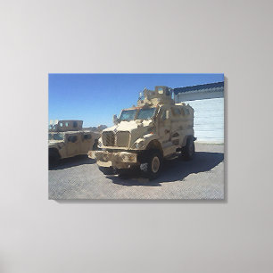 IMPRESSÃO EM TELA ARMADURA DAS FORÇAS ARMADAS DE MRAP E.U.
