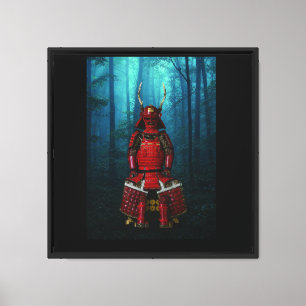 Impressão Em Tela Armadura de Sanada Yukimura Tela 16x16 Impressão
