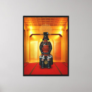 Impressão Em Tela Armadura de Toyotomi Hideyoshi em Tela 30x40