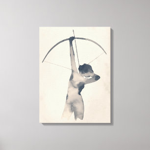 Impressão Em Tela Arquiteto de Watercolor