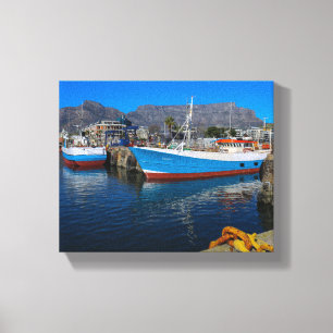 Impressão Em Tela Arquitetura da Cape Town Waterfront South Africa S