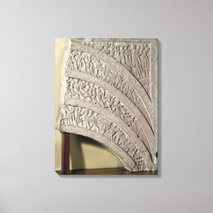 Impressão Em Tela Arquitrave de um portal, arenito vermelho, Mathura