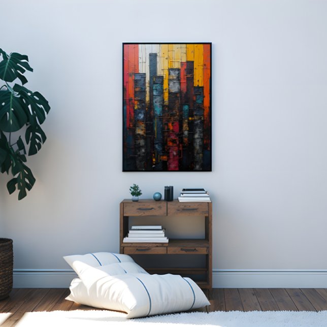 Impressão Em Tela Arranha-céus (Skyscrapers Canvas Print)