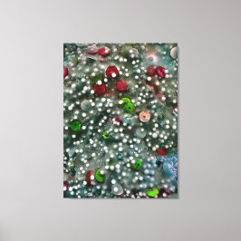 Impressão Em Tela Arranjo de Lantejoulas e Parede de Limbo