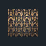 Impressão Em Tela Art Deco Black Dourado: Retro.<br><div class="desc">Papel de parede da Art deco. Padrão preto e ouro. Fundo no estilo retroativo. Ilustração Vintage vintage recue no tempo com este wallpaper de deco de arte em preto e ouro. Papel de parede Art Deco a preto e Dourado para coisas retroradas e ventais. fundo, padrão, abstrato, ilustração, textura, decoração,...</div>