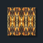 Impressão Em Tela Art Deco Burl Wood<br><div class="desc">Esta é uma surpreendentemente bela design de arte que inclui madeira de burl e latão.</div>