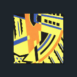 Impressão Em Tela Art Deco Design nº 5 @ Emporio Moffa<br><div class="desc">Vintage Art Deco design.</div>