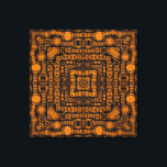 Impressão Em Tela Art Deco Dourado Retro Squares Abstrato<br><div class="desc">Art Deco Dourado Retro Squares Abstrato</div>