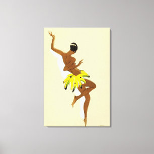 Impressão Em Tela Art Deco Trovão negro por Paul Colin