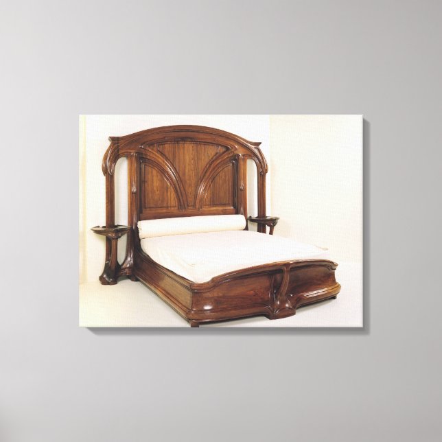 Impressão Em Tela Art Nouveau bed, 1900 (Frente)