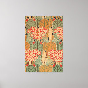 Impressão Em Tela Art Nouveau Padrão #1 em Emporio Moffa