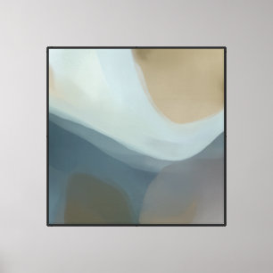 Impressão Em Tela Arte Abstrata de Horizonte Suave
