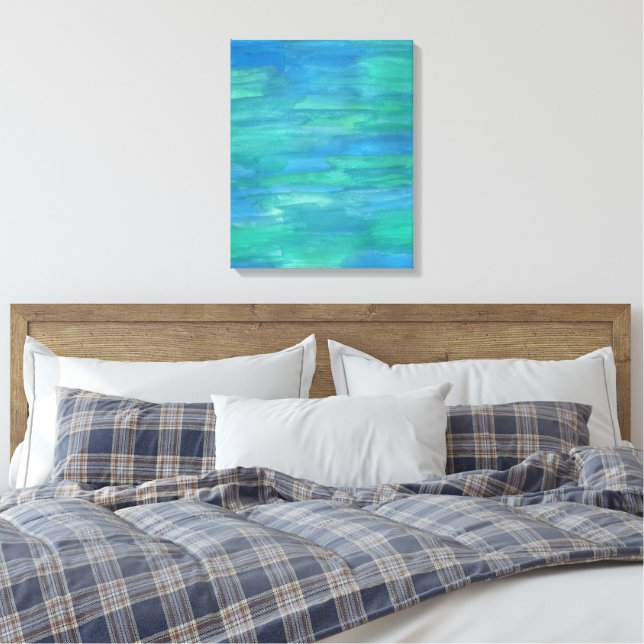 Impressão Em Tela Arte abstrata em tela da Mãe Terra (Insitu(Quarto))
