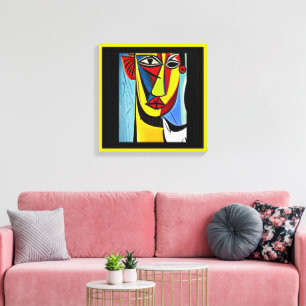 Impressão Em Tela Arte abstrata em tela esticada