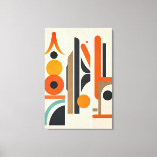 Impressão Em Tela arte abstrata para parede, arte geométrica para pa